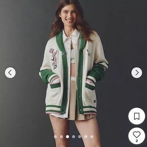 Anthropologie Wild Collective Philadelphia Eagles cardigan
